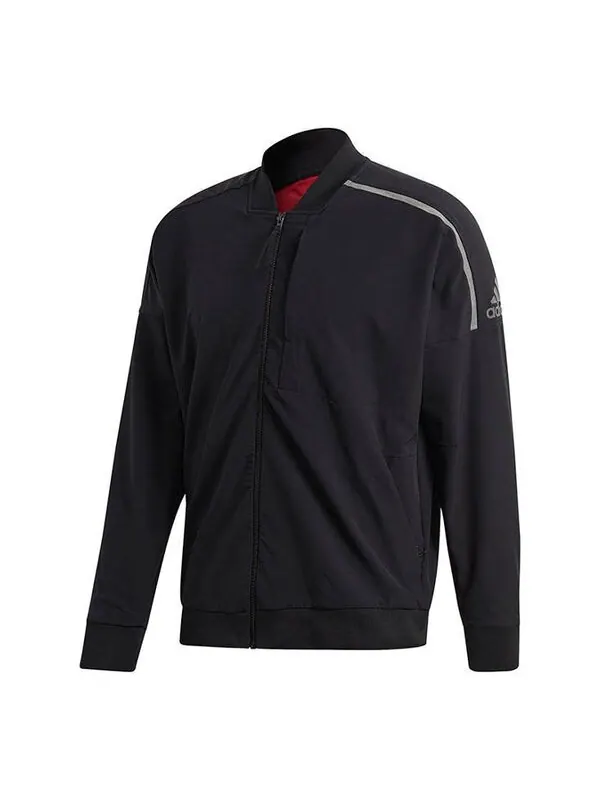 Куртка adidas M zne bmbr wvn Sports Stand Collar Jacket Black — изображение 1 из 4, черный