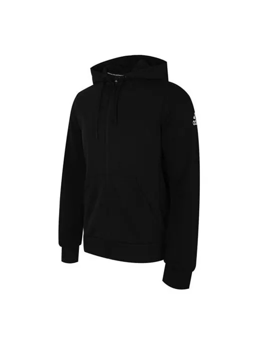 Куртка adidas Mh Plain Fz Hooded Jacket Men Black — изображение 1 из 4, черный