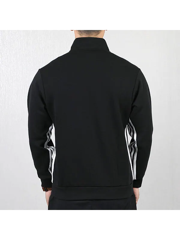 Куртка adidas MH 3S 1/ Sports Jacket Coat Men Black — изображение 4 из 4, черный