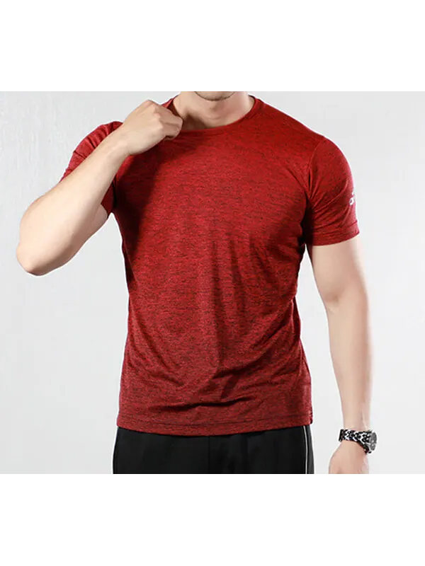 Футболка adidas Training Sports Short-sleeveTee Men Red — изображение 3 из 4, красный