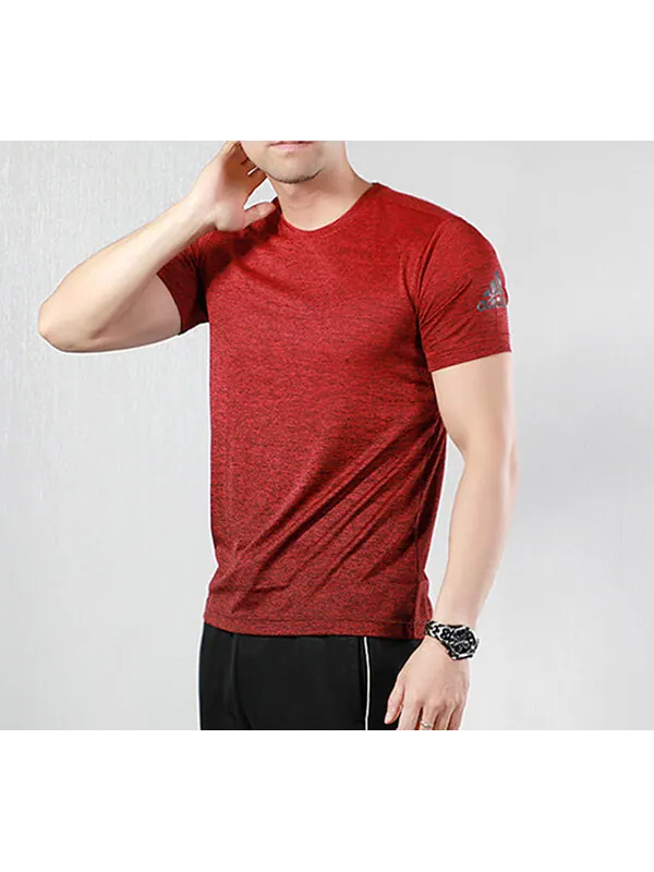 Футболка adidas Training Sports Short-sleeveTee Men Red — изображение 4 из 4, красный