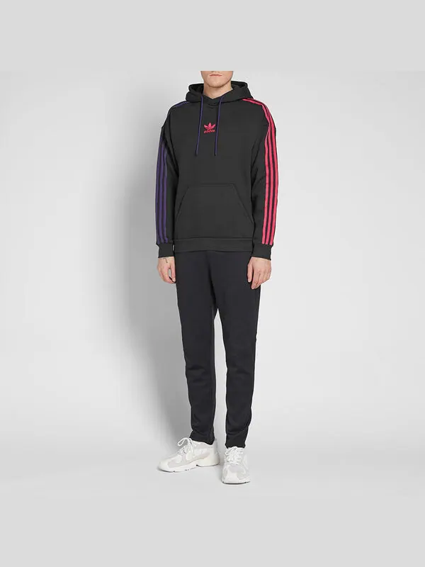 Толстовка Men's adidas originals 3 Stripe Hoody Black — изображение 3 из 4, черный