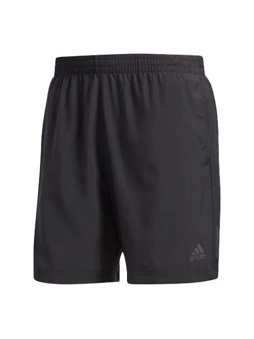 Шорты men's run it short woven black shorts Adidas — изображение 1 из 4, черный