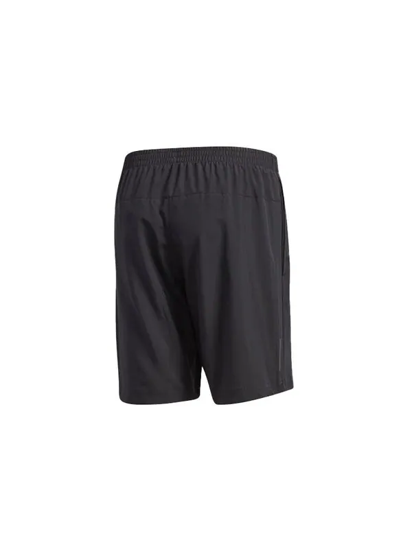 Шорты men's run it short woven black shorts Adidas — изображение 2 из 4, черный
