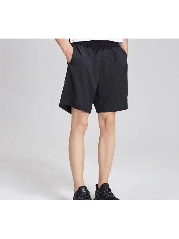 Шорты men's run it short woven black shorts Adidas — изображение 3 из 4, черный