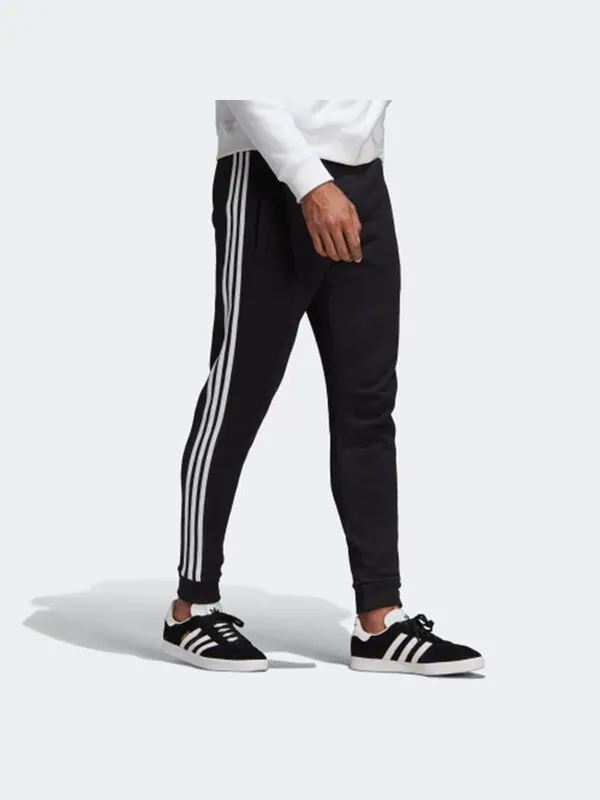 Спортивные штаны Men's adidas originals Sports Pants/Trousers/Joggers autumn Black — изображение 4 из 4, черный