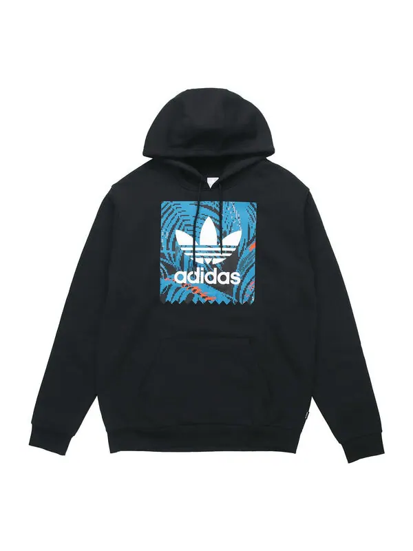 Толстовка adidas originals Athleisure Casual Sports Black — изображение 1 из 4, черный