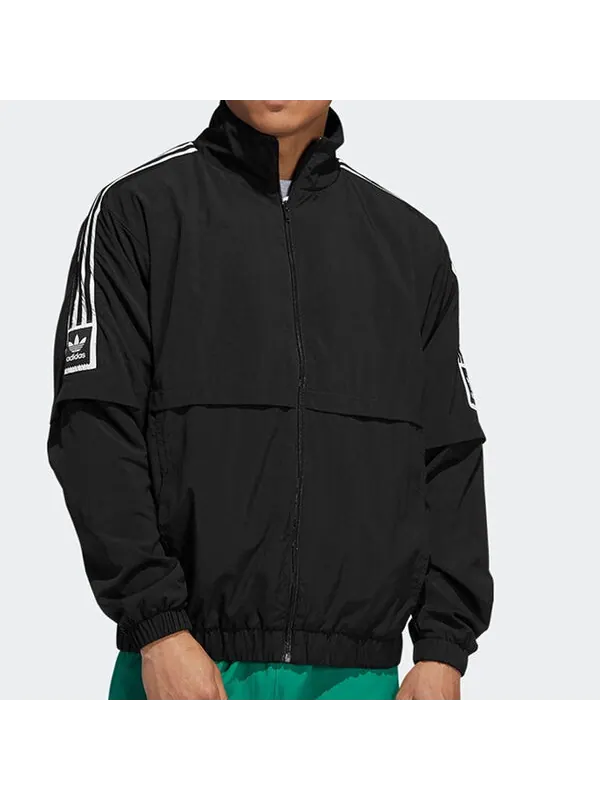 Куртка originals stdrd 20 jacket 'black/white' Adidas — изображение 4 из 4, черный