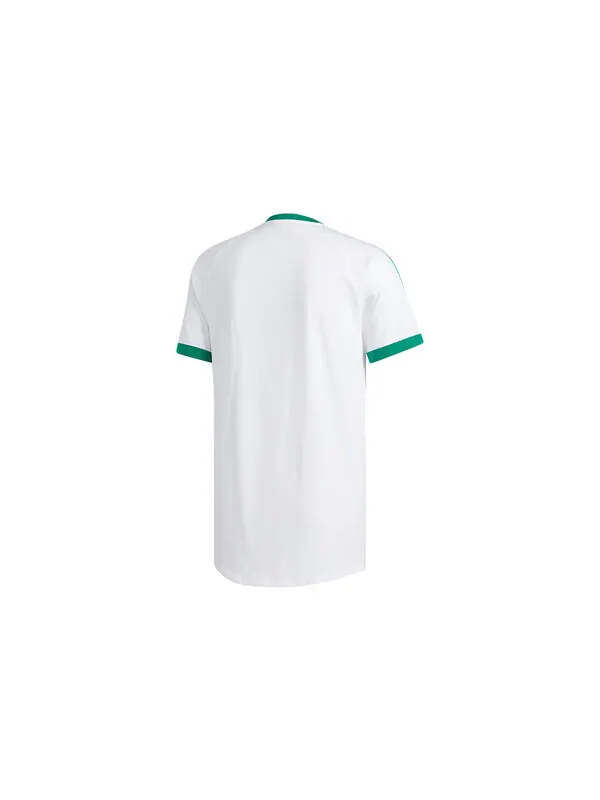 Футболка originals printing casual sports round neck short sleeve white Adidas — изображение 2 из 4, белый