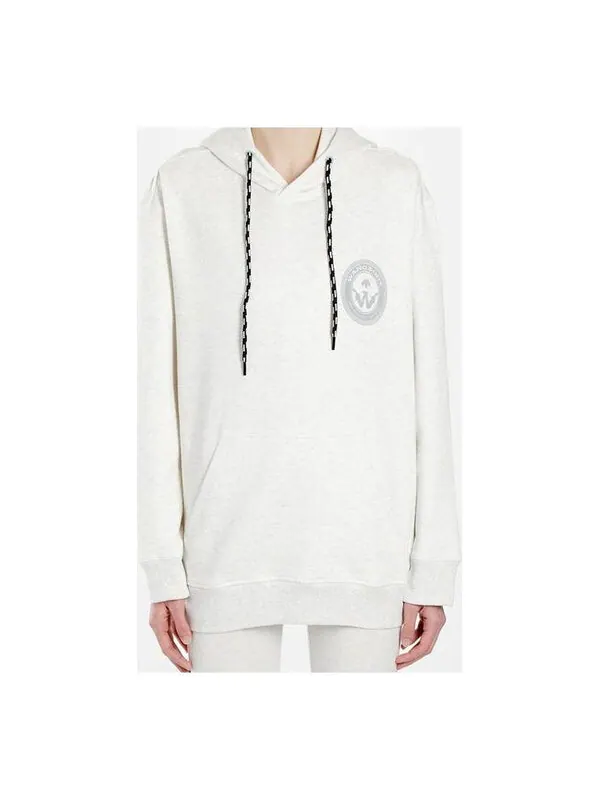 Толстовка adidas Unisex Alexander Wang Logo Sweatshirt Grey — изображение 1 из 4, светлый серый