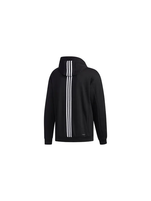 Куртка adidas Id Sweat Hd Casual Sports Jacket Men s Black — изображение 2 из 4, черный
