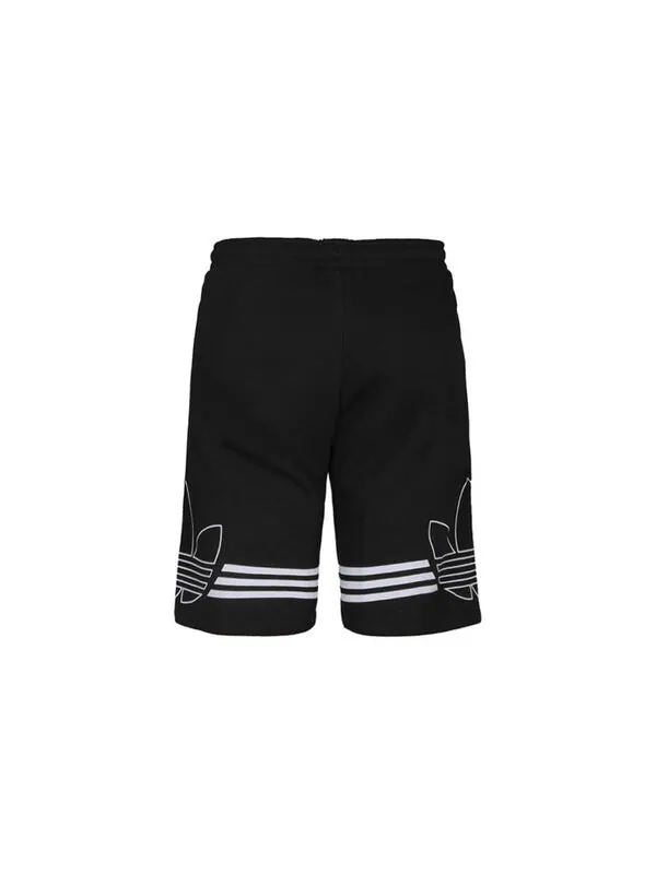 Шорты originals side large printing shorts black Adidas — изображение 2 из 4, черный