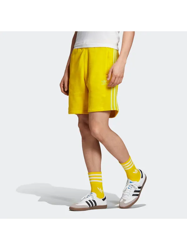 Шорты оригинальные blc 3 s короткие полосатые повседневные спортивные шорты Adidas — изображение 3 из 4, желтый