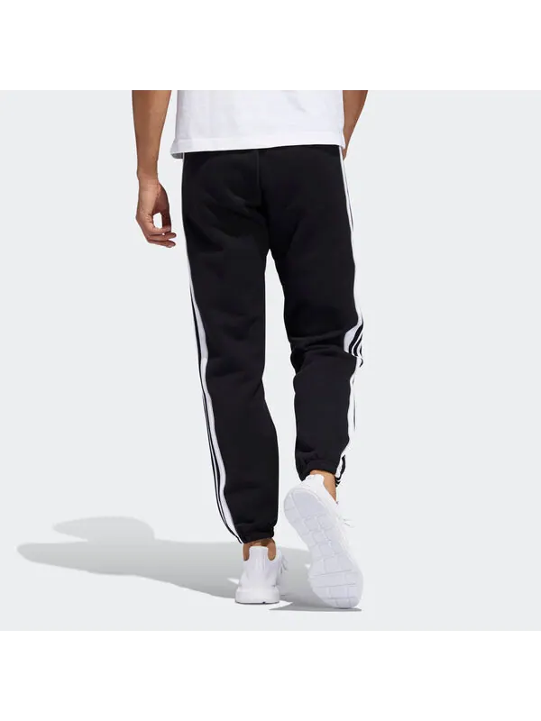 Спортивные штаны adidas originals 3-Stripe Panel Sweatpants logo — изображение 3 из 4, черный