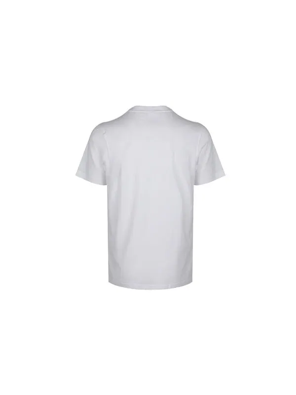 Футболка originals embroidered shoe printing short sleeve white Adidas — изображение 2 из 4, белый