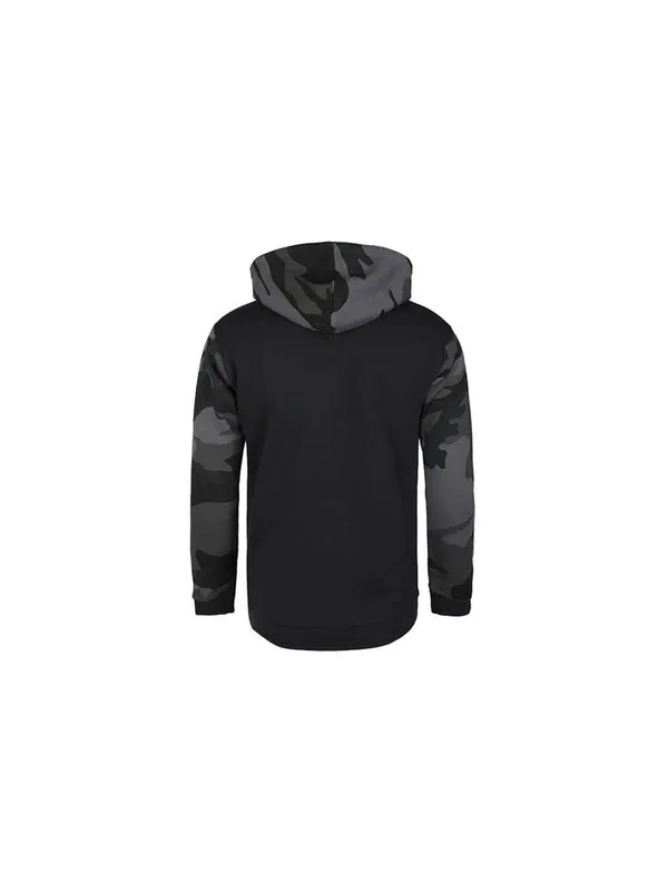 Толстовка Men's adidas originals Casual Camouflage Black — изображение 2 из 4, черный
