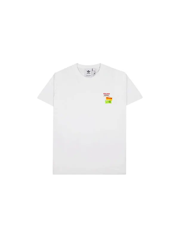 Футболка originals bodega pricetag back printing short sleeve white Adidas — изображение 2 из 4, белый