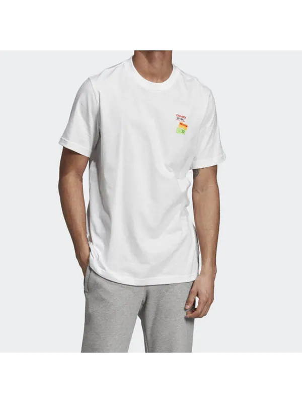 Футболка originals bodega pricetag back printing short sleeve white Adidas — изображение 3 из 4, белый