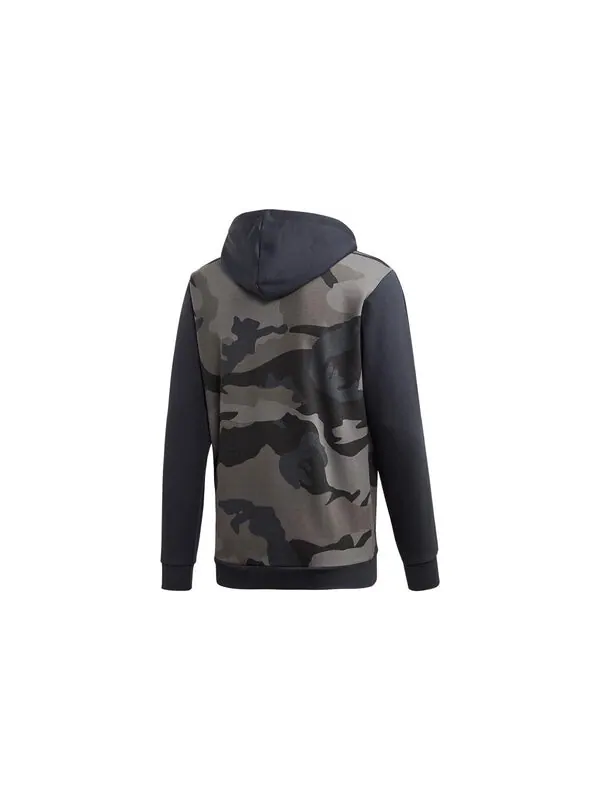 Толстовка Adidas Originals 'Camo' Full Zip Hoodie 'Carbon' — изображение 2 из 4, мульти