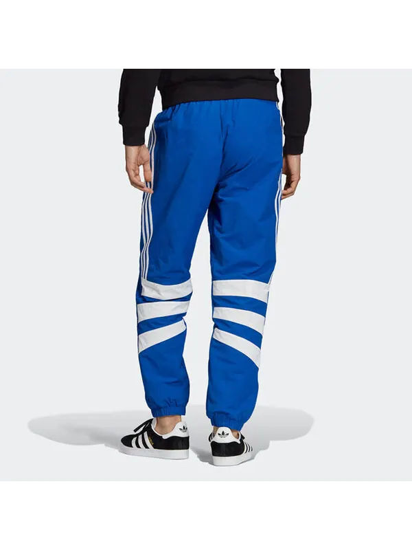 Спортивные штаны adidas Balanta Track Pants Splicing Contrasting Colors White Blue Bundle Feet Blue — изображение 4 из 4