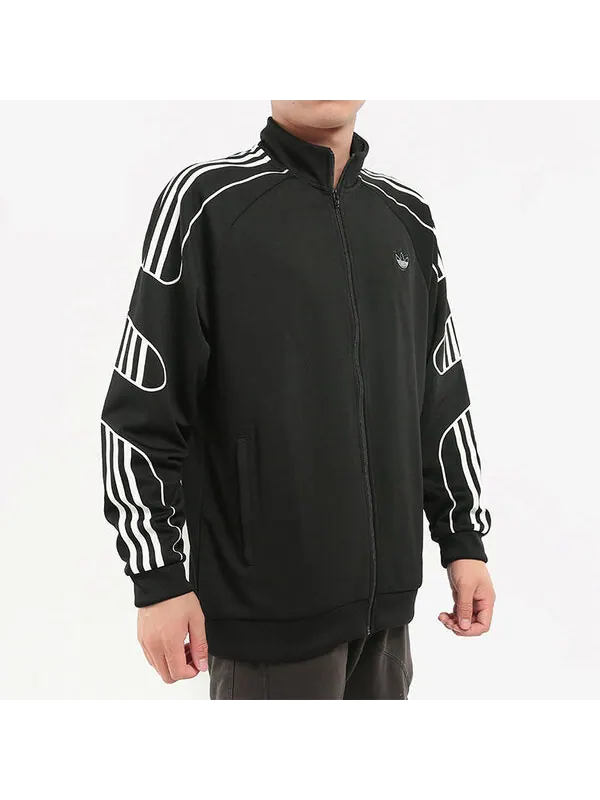 Куртка adidas originals Flamestrike Track Jacket Black — изображение 3 из 4, черный