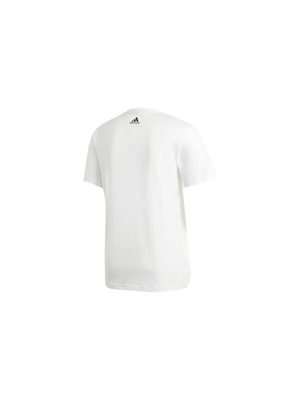 Футболка mh photo tee training sports round neck short sleeve white Adidas — изображение 2 из 4, белый