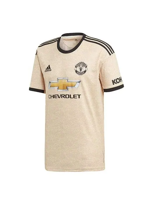 Джерси adidas Manchester United 19/20 Away Jersey 'Linen' — изображение 1 из 6, бежевый