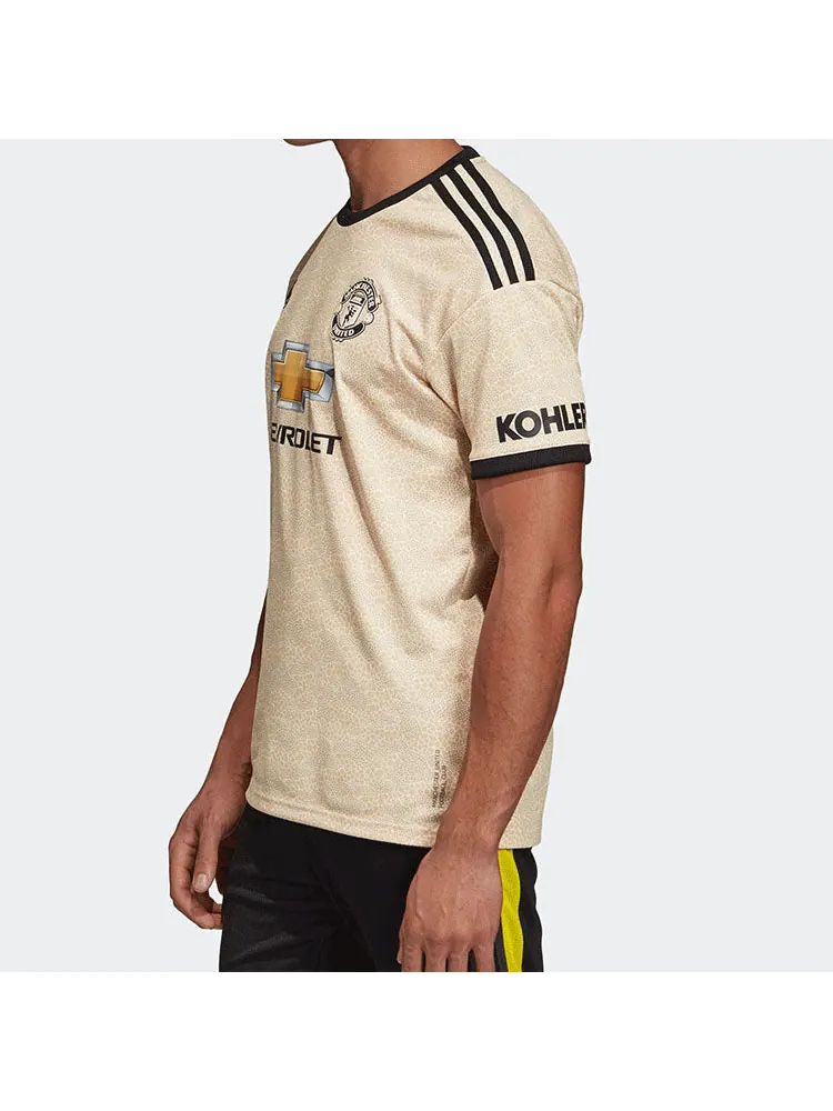 Джерси adidas Manchester United 19/20 Away Jersey 'Linen' — изображение 6 из 6, бежевый