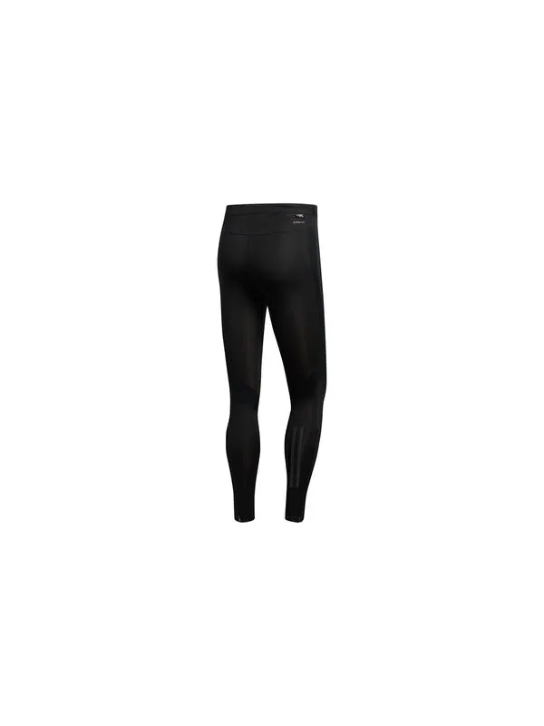 Спортивные штаны adidas OTR Long TGT M Running Sports Leggings Black — изображение 2 из 4, черный