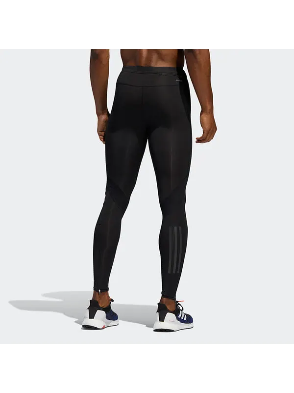 Спортивные штаны adidas OTR Long TGT M Running Sports Leggings Black — изображение 4 из 4, черный