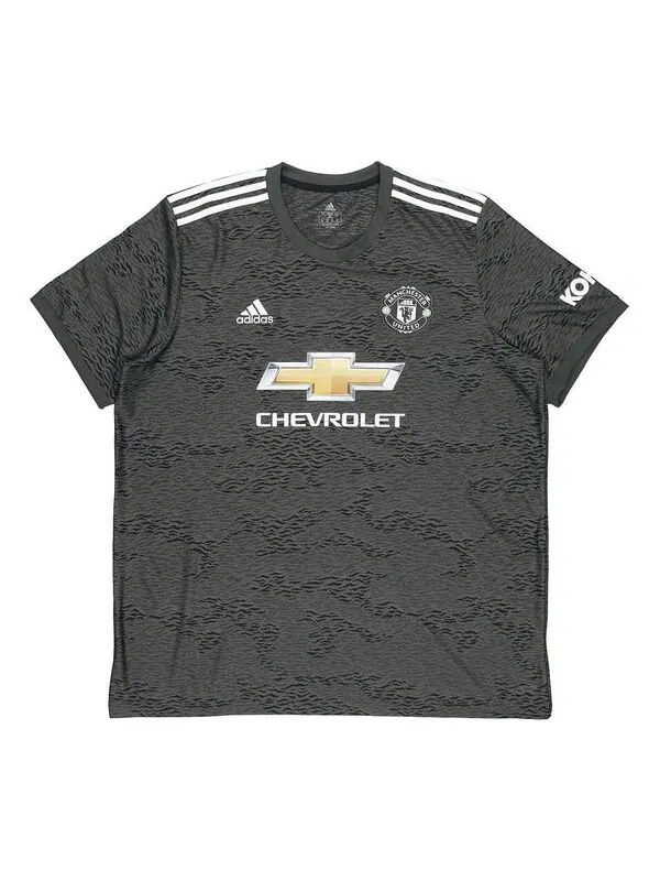 Футболка adidas MUFC A JSY 20-21 Season Manchester United Away SW Fan Edition Sports Short Sleeve — изображение 1 из 4