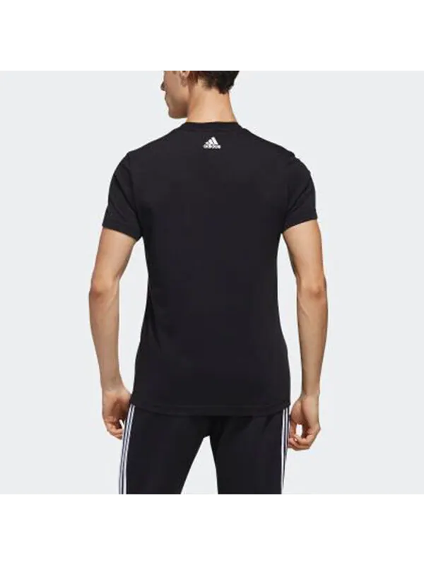 Футболка ai gfx ss foil sports bronzing printing round neck short sleeve black Adidas — изображение 4 из 4, черный