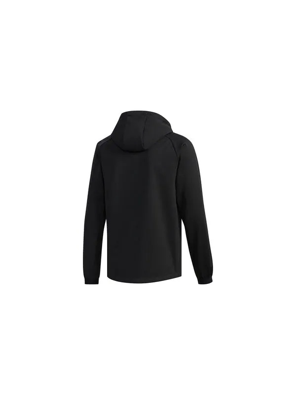 Куртка softshell ho outdoor casual sports куртка с капюшоном Adidas — изображение 2 из 4, черный