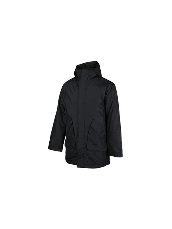 Куртка adidas Field Parka Woven Hooded Jacket Black — изображение 3 из 3, черный