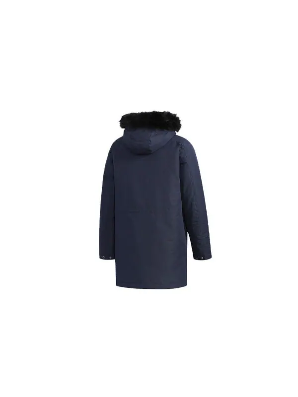 Пуховик adidas Outdoor Medium Style Down Feather Male Blue — изображение 2 из 4, синий