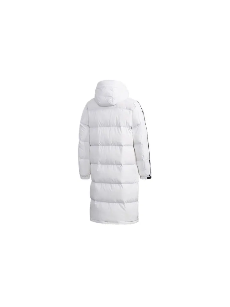 Пуховик Adidas 3-Stripes Long — изображение 2 из 6, белый