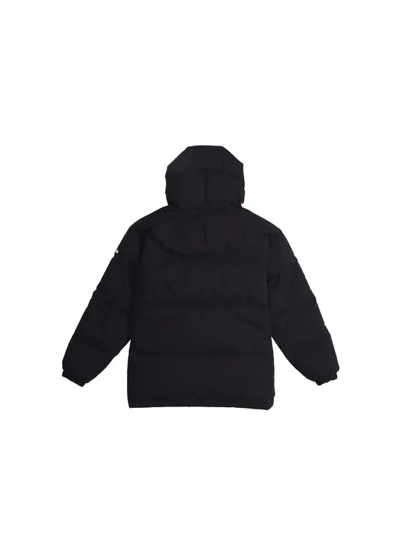 Пуховик adidas Rev 3st Down Ho Stay Warm Reversible Outdoor hooded down Jacket Black — изображение 2 из 4, черный