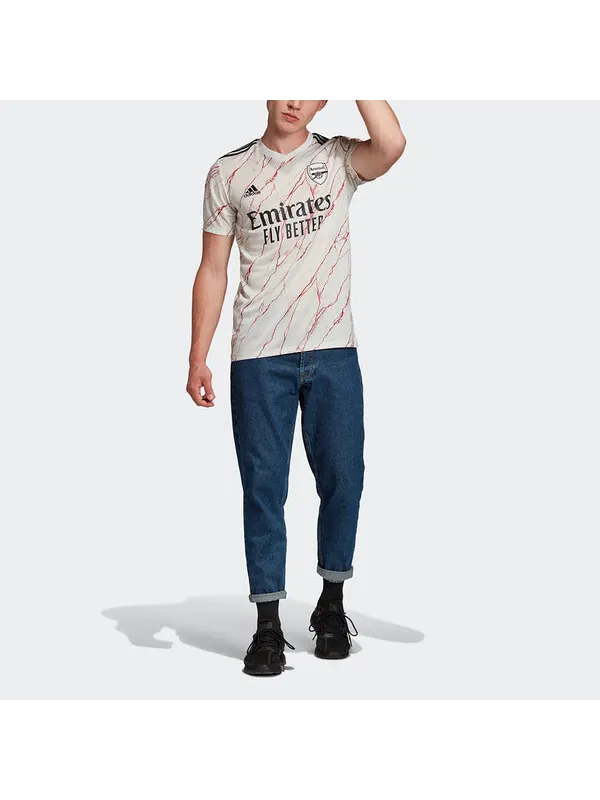Футболка adidas Arsenal Away Fan Edition Casual Sports Jersey Short Sleeve White — изображение 3 из 4, белый