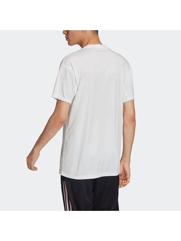 Футболка imcf home h jsy soccer/football sports round neck short sleeve white Adidas — изображение 3 из 4, белый