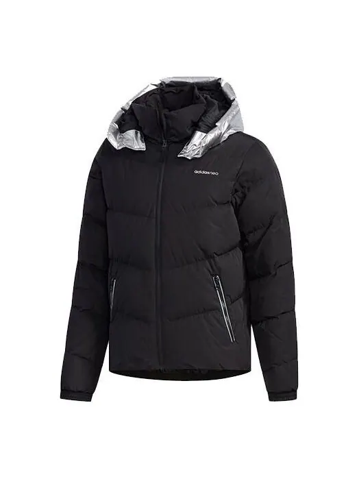 Пуховик adidas neo Cs Puffer Sports Down Jacket Men Black — изображение 1 из 2, черный