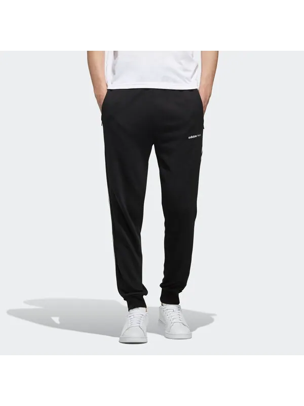 Спортивные штаны adidas neo M CS MSH PNL TP Side Stripe Bundle Feet Sports Pants Black — изображение 3 из 4, черный