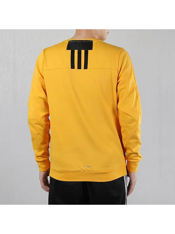 Толстовка adidas neo M Cs Gr Swtshrt Casual Sports Pullover Long Sleeves Yellow — изображение 4 из 4, желтый