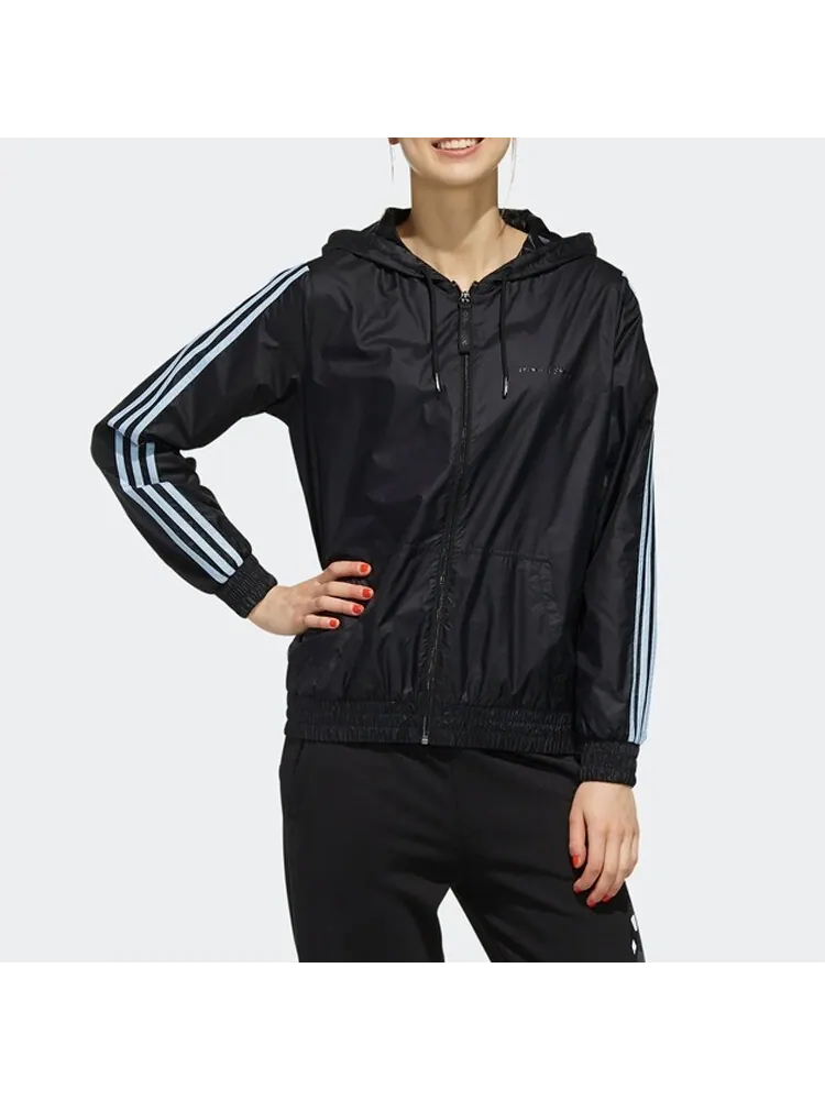 Ветровка Adidas Neo Mcky And Mnn — изображение 3 из 6, черный