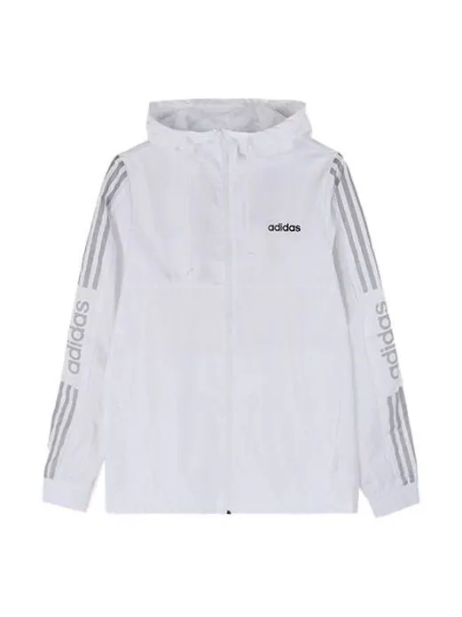 Куртка adidas neo Cozy Sports Hooded Jacket White — изображение 1 из 4, белый