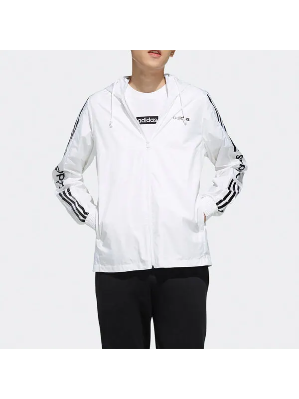 Куртка adidas neo Cozy Sports Hooded Jacket White — изображение 2 из 4, белый