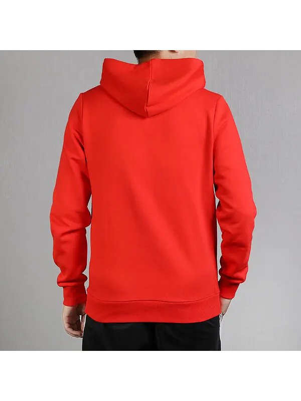 Толстовка men's neo sports bright pink red Adidas — изображение 4 из 4, красный