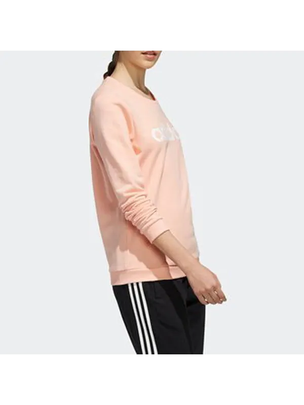 Толстовка с капюшоном neo ce белая Adidas — изображение 3 из 4, розовый/белый