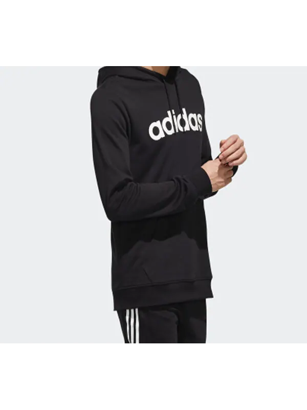 Толстовка Men's adidas neo Knit Sports Pullover Black — изображение 3 из 4, черный