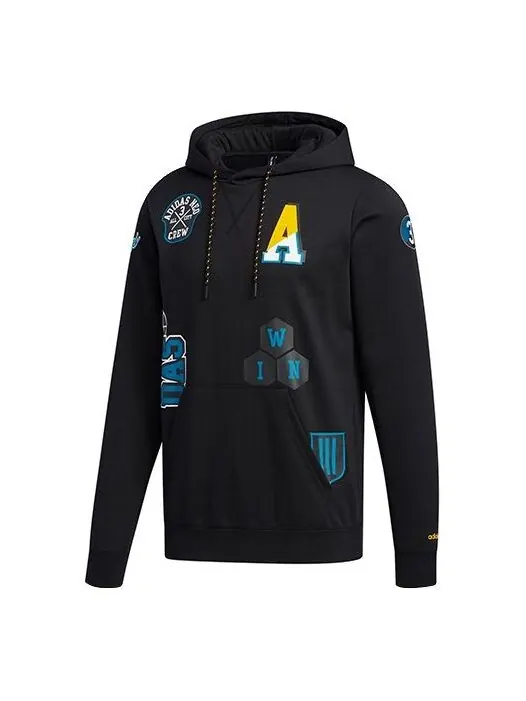 Толстовка Men's adidas neo Street Black — изображение 1 из 4, черный