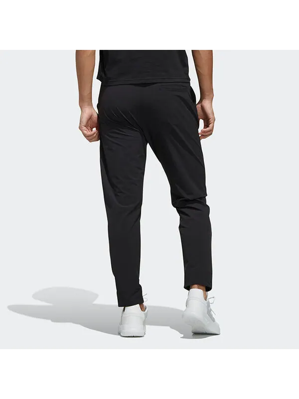 Спортивные штаны adidas neo M Cs Ftm Wvn Tp Straight Woven Slim Fit Training Sports Pants Black — изображение 4 из 4, черный